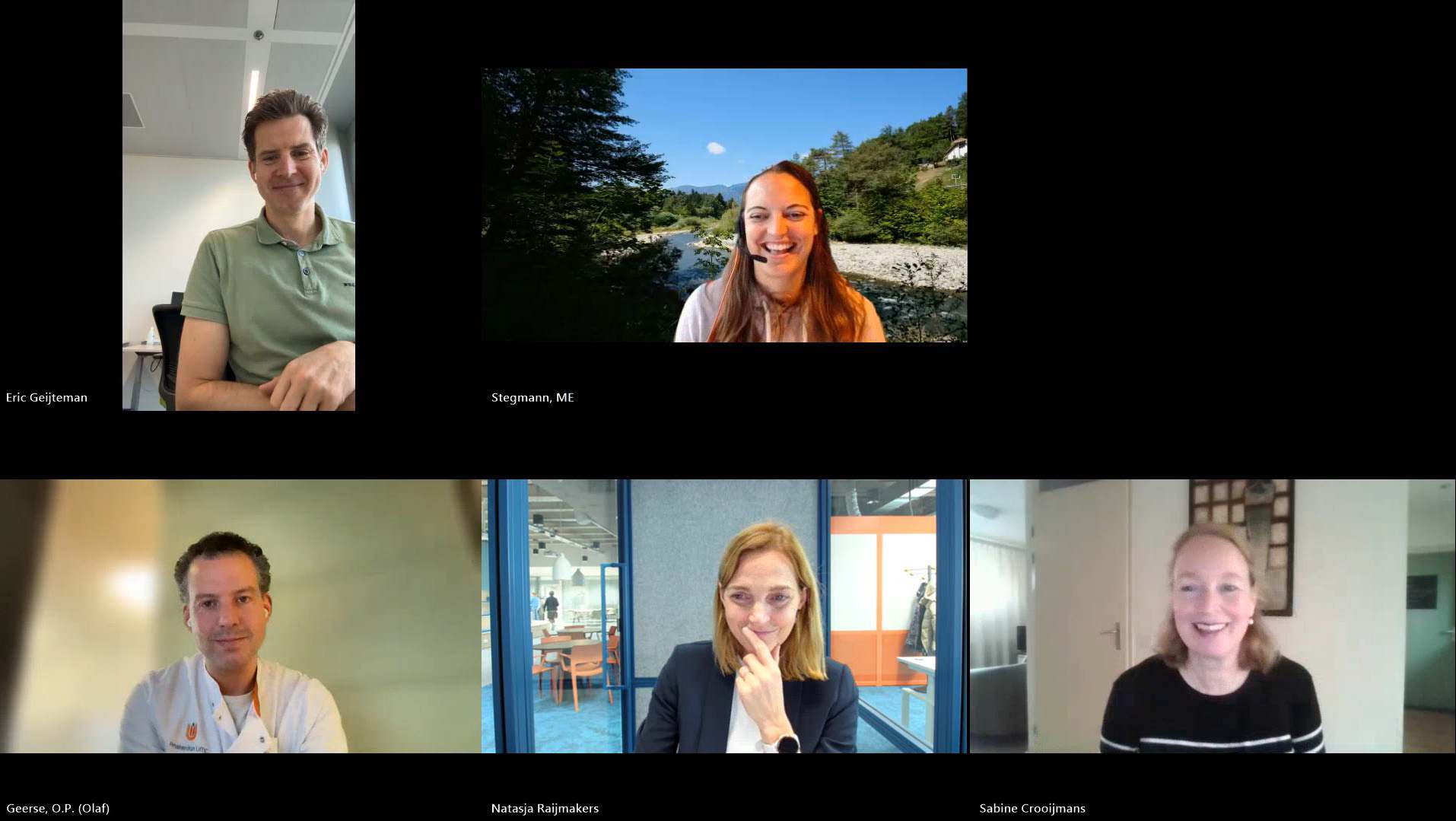 Screenshot interview doorlevers Pallium